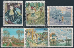 ** 1974 Festmények Sor, Paintings Set Mi 1124-1129 - Andere & Zonder Classificatie