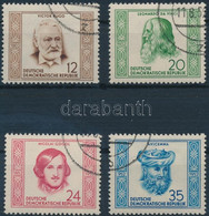 O 1952 Híres Emberek Sor Mi 311-314 - Altri & Non Classificati