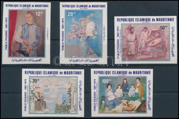 ** 1981 Picasso, Festmény Vágott Sor, Picasso, Painting Imperforated Set Mi 721-725 - Andere & Zonder Classificatie