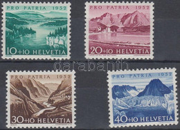 ** 1952 Pro Patria Bélyegek Egy Sorból Mi 571-574 - Altri & Non Classificati