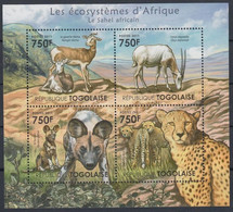 ** 2011 Afrikai állatok Kisív Mi 4205-4208 - Autres & Non Classés