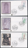 1995 Padovai Szent Antonius Sor 3 Db FDC-n Mi 1158-1160 - Andere & Zonder Classificatie