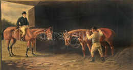 Cecil Boult (1819-1895) Festménye Után: I Should Say Your Horse Woulkd Die. Színes Litográfia, Papír, Kasírozva, Lap Alj - Estampes & Gravures