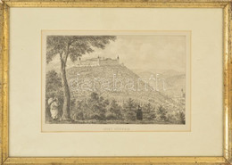 Cca 1800 Stift Göttweih Rézmetszet. 22x33 Cm Üvegezett Keretben - Estampes & Gravures