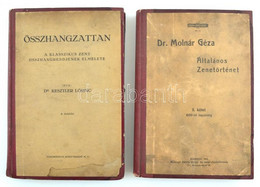 Dr. Kesztler Lőrinc: Összhangzattan. A Klasszikus Zene összhangrendjének Elmélete. II. Kiadás. Bp., 1950, Tudományos Kön - Autres & Non Classés