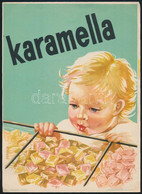 Tedesco Anna (1903-1969): Karamella, Kisplakát, 24×17,5 Cm - Altri & Non Classificati