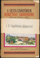 Maróczy Géza: A Siesta-szanatórium Nemzetközi Sakkversenye. Szerk.: Chalupetzky Ferenc és Tóth László. J. R. Capablanca  - Sin Clasificación