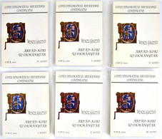 Wenzel Gusztáv: Árpád-kori új Okmánytár. I-VI. Kötet. Pápa, 2001-2002, A Pápai Jókai Mór Városi Könyvtár Kiadása. Reprin - Non Classificati