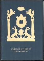 Pataki Mária-Pinter József: Zsidó Kultúra és Hagyomány. I. Köt. Javne-könyvek. Új Sorozat 1. Bp.,én.,Magyar Zsidó Közöss - Zonder Classificatie