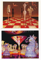 **, * 22 Db MODERN Sakk Motívum Képeslap: Figurák / 22 Modern Chess Motive Postcards: Pieces - Sin Clasificación
