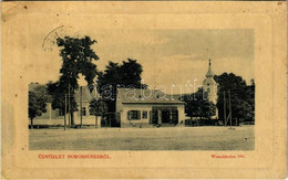 T4 1913 Borossebes, Sebis; Wenckheim Tér, Steiner Samu üzlete, Templom. W. L. Bp. 5286. / Square, Street View, Shop Of S - Non Classificati