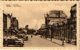 ** T2 Arlon, Aarlen; La Gare / Het Station / Railway Station, Automobiles - Non Classificati