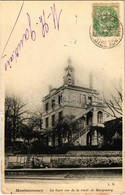 T3 1902 Montmorency, La Gare Vue De La Route De Margeancy / Railway Station, Ladder. TCV Card (Rb) - Zonder Classificatie