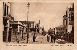 T2/T3 1925 Tel Aviv, Yehuda Halevy Street. Hebrew Text, Judaica (EK) - Non Classés