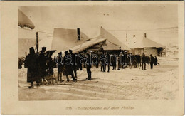 * T2/T3 Militärkonzert Auf Dem Prislop / WWI Austro-Hungarian K.u.K. Military, Concert At The Prislop In Winter, Soldier - Zonder Classificatie