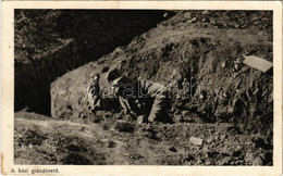 T2/T3 1915 A Kézi Gránátvető. Az Érdekes Újság Kiadása / WWI Austro-Hungarian K.u.K. Military, Grenade Thrower In The Tr - Zonder Classificatie