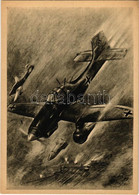 ** T1 Deutsche Stukas Greifen An. Der Adler Die Grosse Luftwafen Illustrierte / German Junkers Ju 87 Aircraft S: R. Hess - Non Classificati