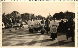 * T2 1938 Budapest XXXIV. Nemzetközi Eucharisztikus Kongresszus / 34th International Eucharistic Congress. Photo - Non Classés