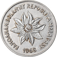 Monnaie, Madagascar, 5 Francs, Ariary, 1968, Paris, TTB, Stainless Steel, KM:10 - Madagascar