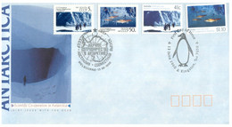 (W 10) Australia - AAT FDC - 1990 - Russia Australia Joint Issue - 2 Covers - FDC