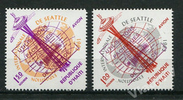 Haiti 1963 Series AVIA * * Space Overprints - Haiti