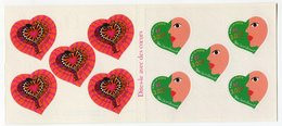 RC 13212 FRANCE BC 3298A SAINT VALENTIN COEURS 2000 NON PLIÉ A LA FACIALE NEUF ** - Personajes