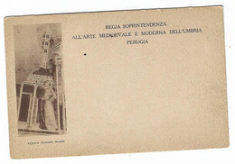 7728 - REGIA SOPRINTENDENZA ARTE MEDIOEVALE E MODERNA DELL'UMBRIA PERUGIA 1920 CIRCA - Perugia