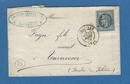 BOUCHES DU RHONE MARSEILLE GC 6326 1876 - 1849-1876: Klassieke Periode