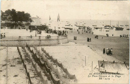 Andernos Les Bains * La Place Terrasse Et La Plage - Andernos-les-Bains