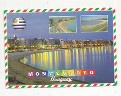 Cp , URUGUAY ,MONTEVIDEO ,rambla Playa Pocitos , Voyagée  ,Pocitos Beach Waterfront - Uruguay