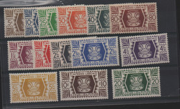 WALLIS ET FUTUNA   N° 133/146 *- COTE 10.50 € - Nuevos