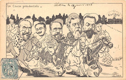 LA COURSE PRESIDENTIELLE- ELECTIONS LES 17 JANVIER 1906 - Personajes