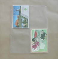 50 Feuilles Transparentes - Pour 4 Cartes Postales Semi-modernes - Unclassified