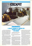 Germany. Panavia. The`TORNADO` Cockpit. - Tedesco