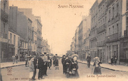 44-SAINT-NAZAIRE- LA RUE AMIRAL-COURBET - Saint Nazaire