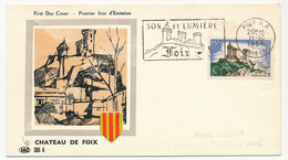 FRANCE - Enveloppe FDC OMEC 1er Jour FRANCE - 15F Chateau De Foix - 11-10-1958 - 1950-1959