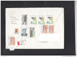 HUNGARY, R-COVER, BUTTERFLIES, RPUBLIC OF MACEDONIA  (006) - Covers & Documents