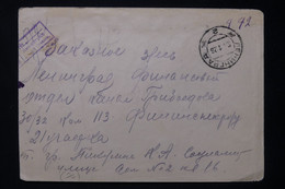 U.R.S.S. - Affranchissement De La Révolution D'Octobre Au Verso D'un Enveloppe En 1928 - L 77360 - Storia Postale