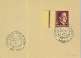 95411 - POLAND General Government - POSTAL HISTORY - FDC Cover  20.04.1942 - Altri & Non Classificati