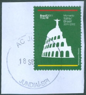 BRAZIL 2011  Diplomatic Relations Series: Brazil And Italy  1v   USED - Gebraucht