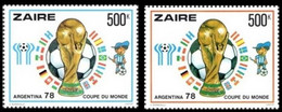936-937**(BL26/27) - Coupe Du Monde De Football / Wereldbeker Voetbal / Fussballweltmeisterschaft - Argentina 78' - Ongebruikt