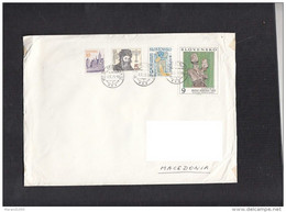 SLOVAKIA, COVER, REPUBLIC OF MACEDONIA * - Briefe U. Dokumente