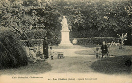 La Châtre * Le Square Georges Sand * Promeneurs Enfants - La Chatre