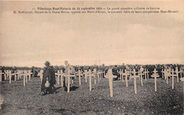 Pélerinage HAUT-MARNAIS Du 25 Septembre 1921 - Le Grand Cimetière De Lorette - M. MARCELLOT Député - Unclassified