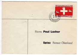 Suisse : Camp D'Internement 1940 : Lettre - Cachet - Covers & Documents