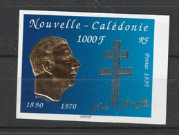 Général De Gaulle Nouvelle Caledonie Non Dentelé Imperforated YT ** 682 - De Gaulle (General)