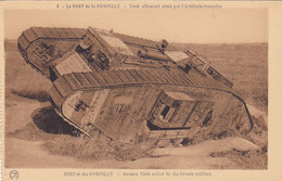CPA 51 @ PUISIEULX - FORT De La POMPELLE à 8 Km Au Sud Est De Reims - TANK Allemand Cloué Par L'Artillerie Française WW1 - Sonstige Gemeinden