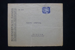 ALLEMAGNE - Enveloppe Commerciale De Danzig Pour La France En 1939 - L 77416 - Lettres & Documents