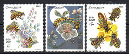 Somalia, 2000, Bees, Insects, Animals, Fauna, MNH, Michel 805-807 - Somalie (1960-...)