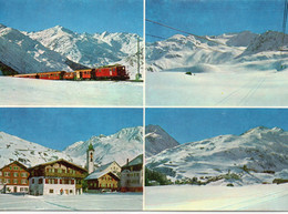 Andermatt Multi-vues Hospental Oberalpbahn Train - Hospental